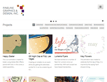 Tablet Screenshot of finelinegd.com